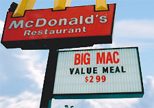 McDonald's Word Panels